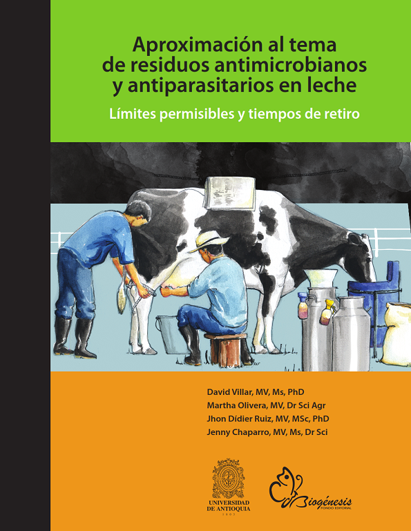 Residuos antimicrobianos y antiparasitarios en leche