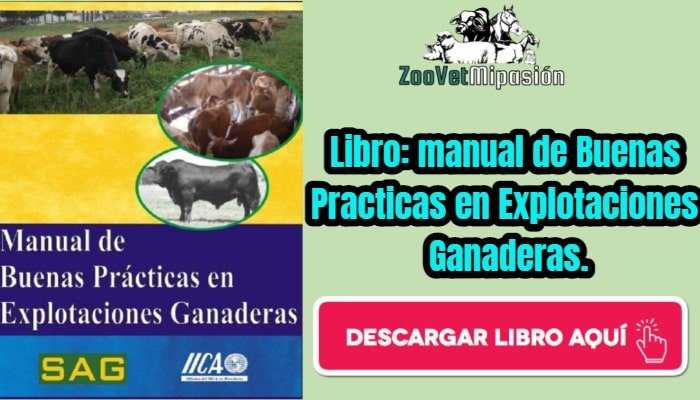 Libro: manual de Buenas Practicas en Explotaciones Ganaderas.