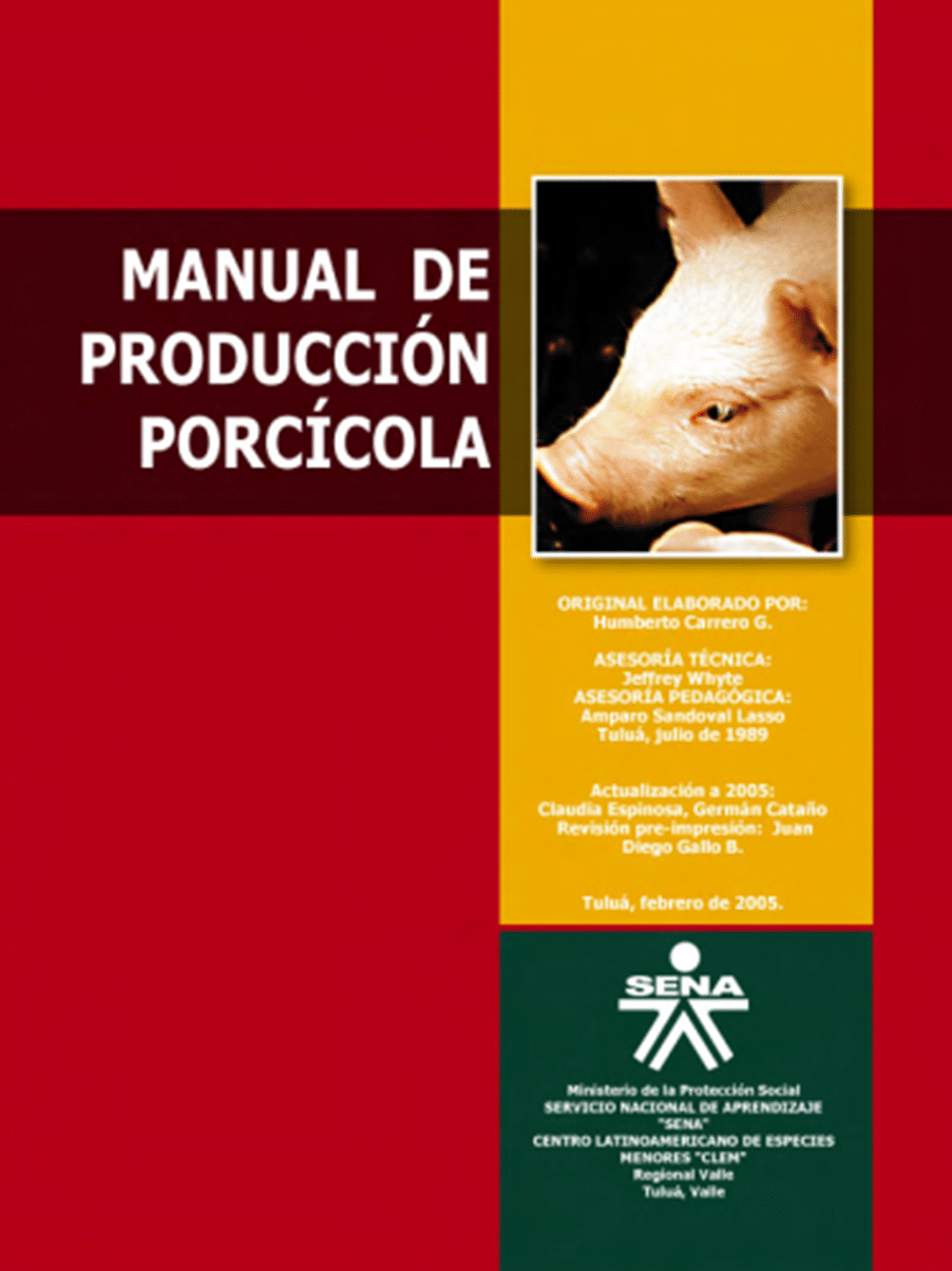 Libro manual de la porcicultura