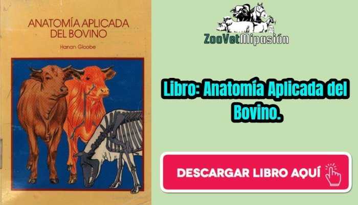 Libro: Anatomía Aplicada del Bovino.
