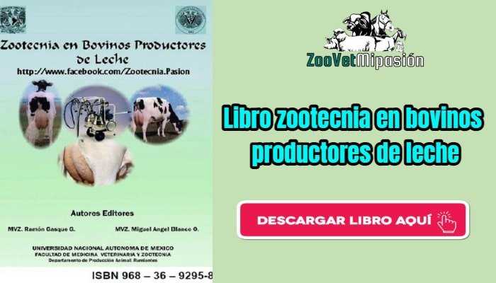 Libro zootecnia en bovinos productores de leche