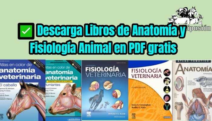 Libros de Anatomía y Fisiología Animal