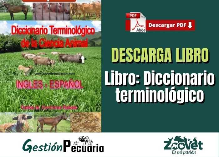 Libro: Diccionario terminológico de la ciencia animal.