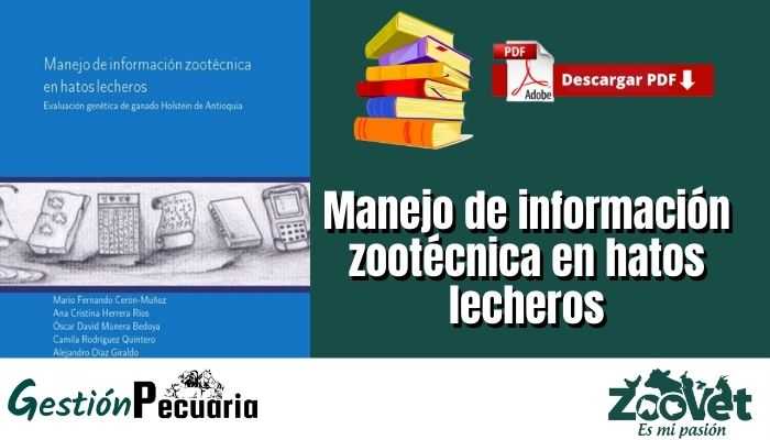 Libro: Manejo de información zootécnica en hatos lecheros.