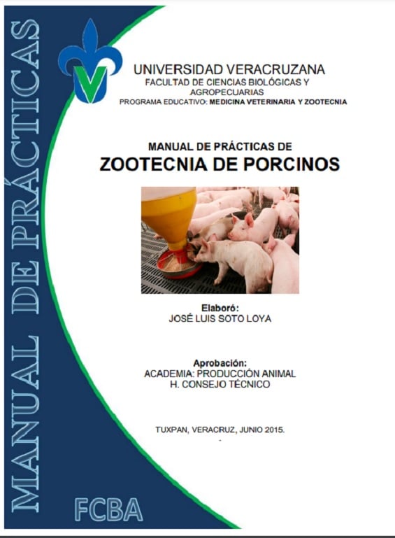 manual de prácticas de zootecnia de porcinos
