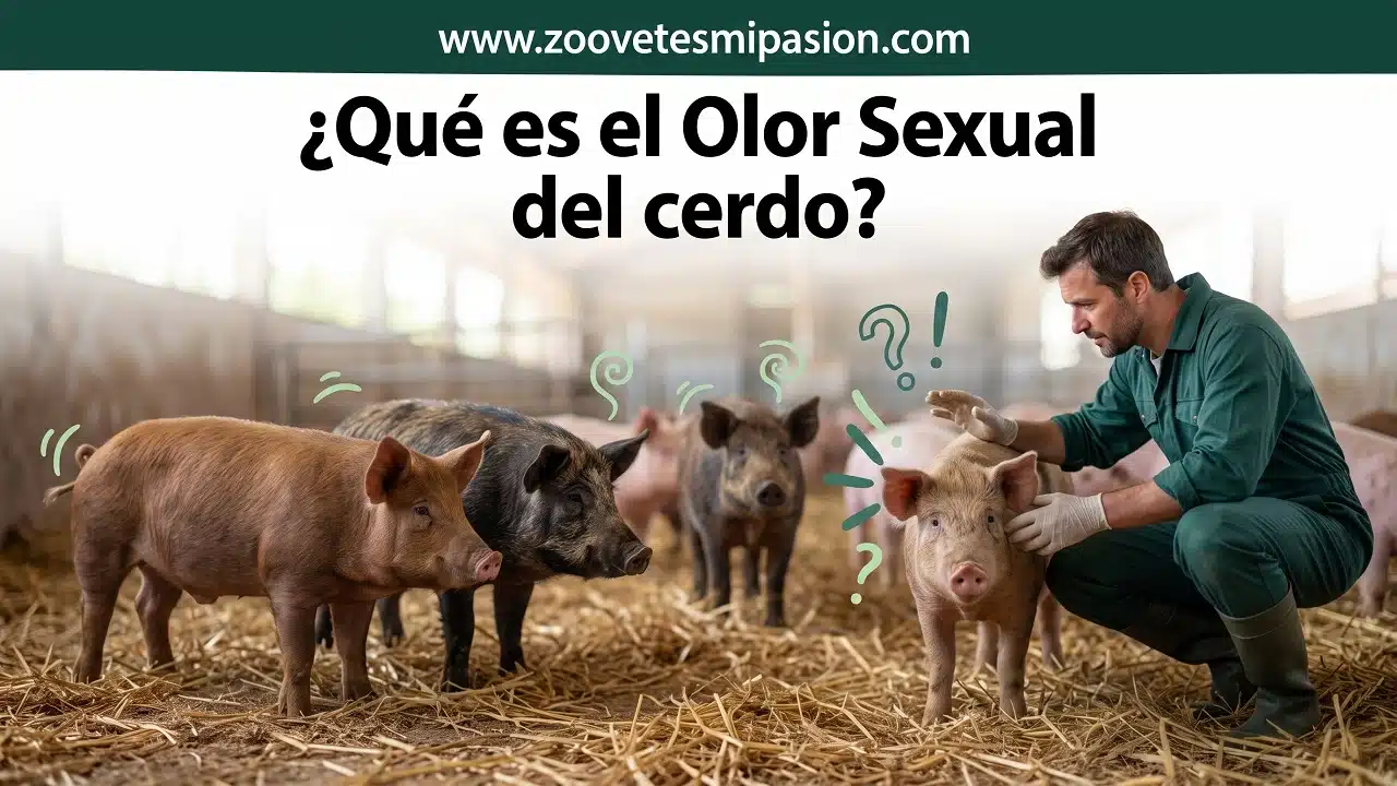 Que es el Olor Sexual del cerdo