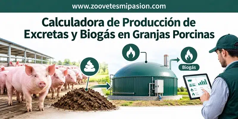 Calculadora de Producción de Excretas y Biogás en Granjas Porcinas