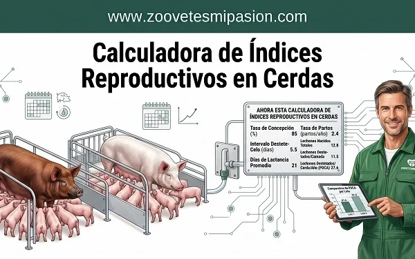 Calculadora de Índices Reproductivos en Cerdas