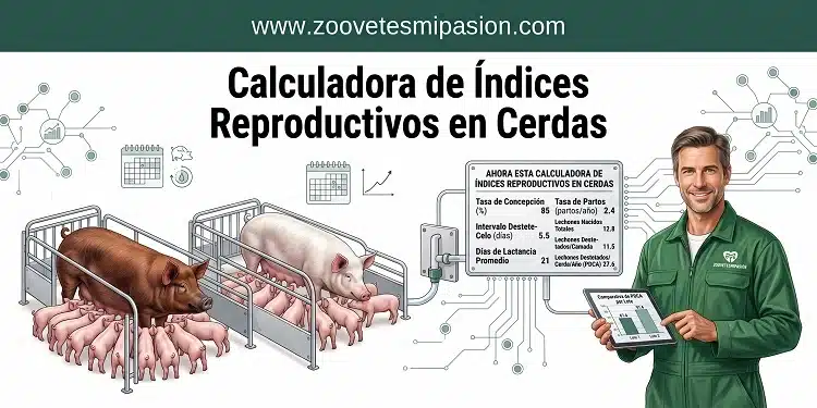 Calculadora de Índices Reproductivos en Cerdas