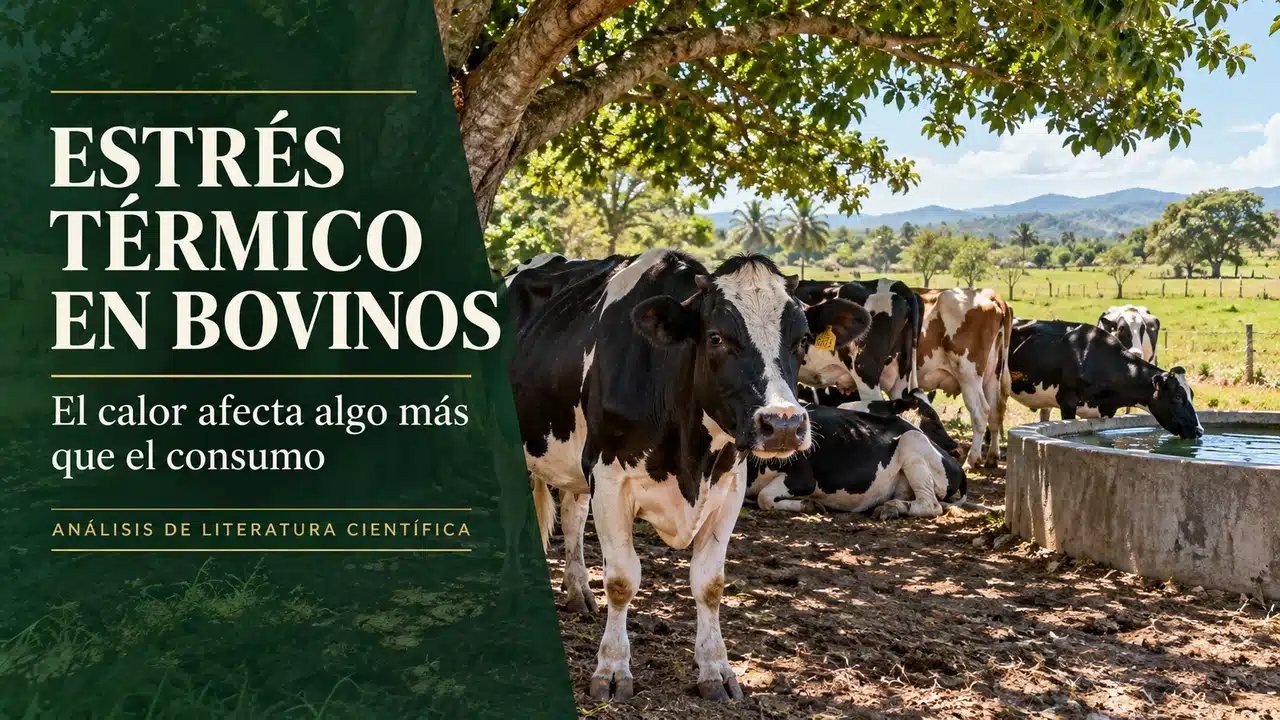Estrés térmico en bovinos: por qué el calor afecta algo más que el consumo