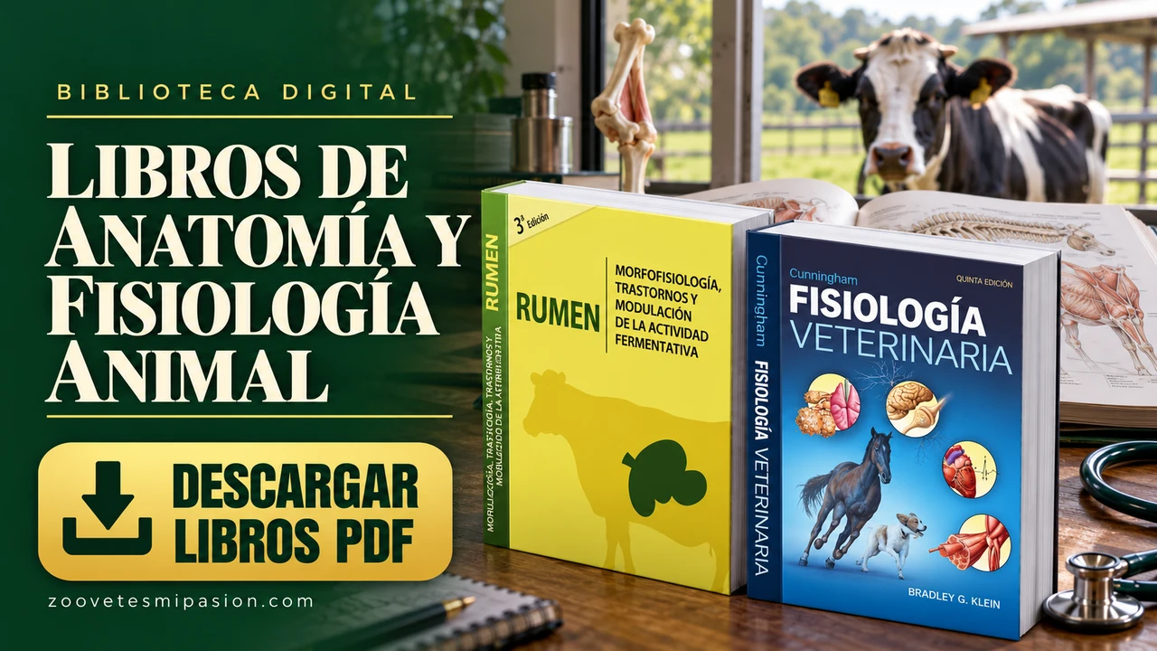 Libros de Anatomía y Fisiología animal