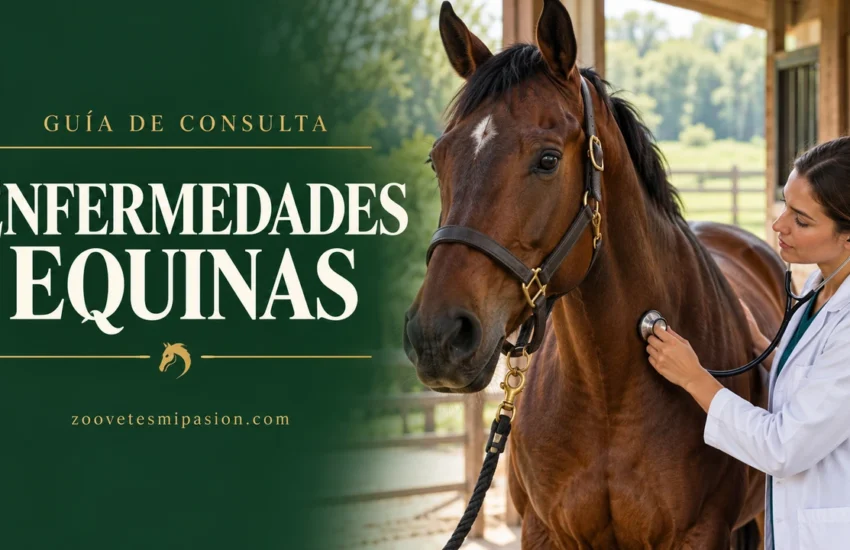 Enfermedades equinas: signos y manejo sanitario.